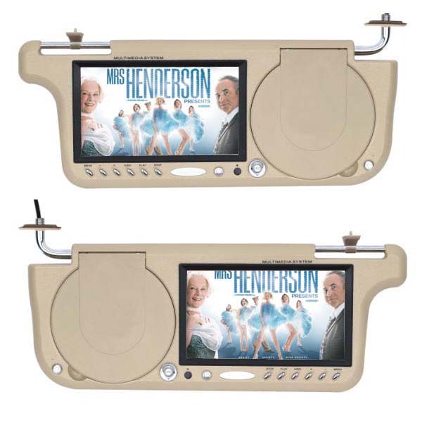 7.2&quot;&quot; Sun Visor Car TFT Monitor with DVD Player