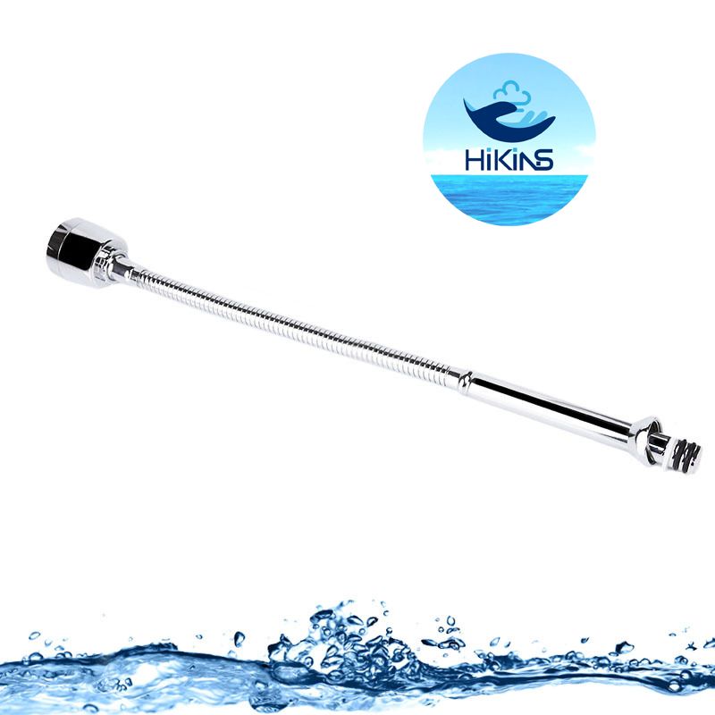 HiKiNS Water Tap Flexible Conducting Basin Kitchen Wash Faucet Rotating Hose Stainless 304 Lead Free