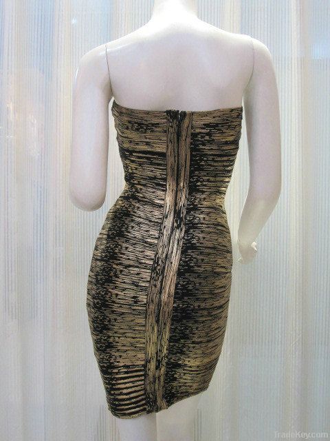 [HL204] Bandage Dress/Fashion Dress/Party Dress/Evening Dress