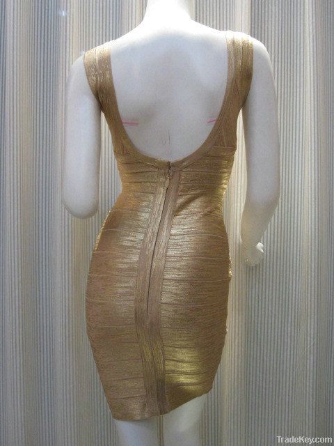 [HL220] Bandage Dress/Fashion Dress/Party Dress/Evening Dress