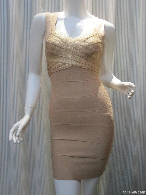 [HL228] Bandage Dress/Fashion Dress/Party Dress/Evening Dress/Factory