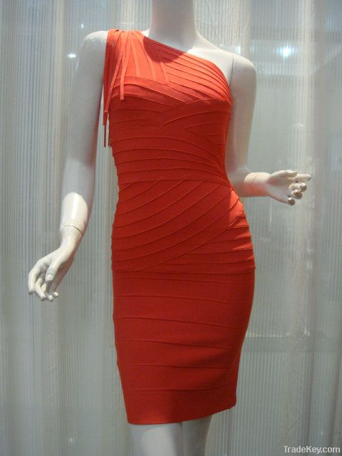 [HL901] Bandage Dress/Fashion Dress/Party Dress/Evening Dress/Factory