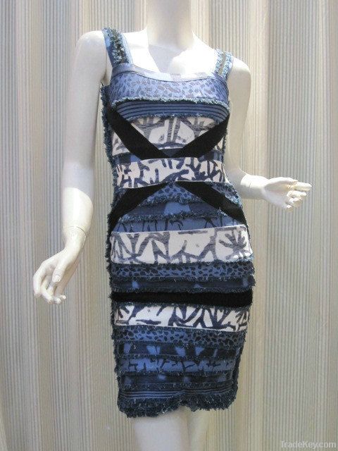 [HL959] Bandage Dress/Fashion Dress/Party Dress/Evening Dress/Factory