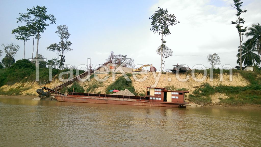 River Sand for Construction/Concrete, Plastering Sand, Batching Plant Sand and Dumping Sand