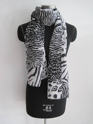 Supply polyester/viscose scarf