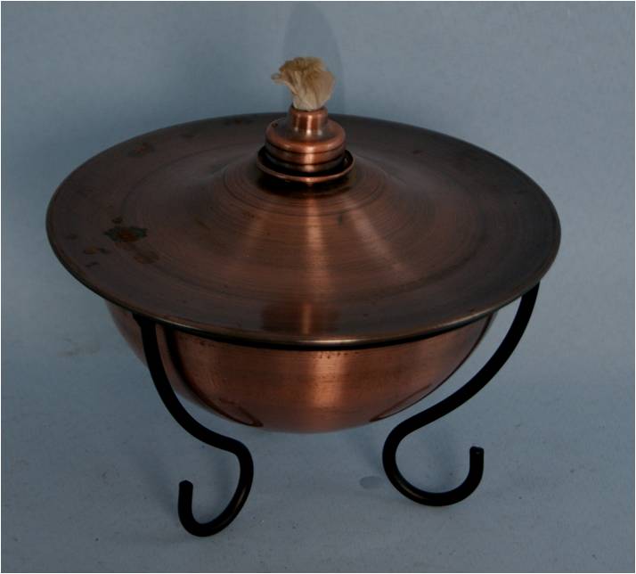 Copper Oil Lamp