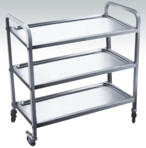 stainless steel food trolley