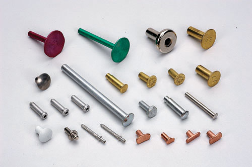 Semi-tubular Rivets