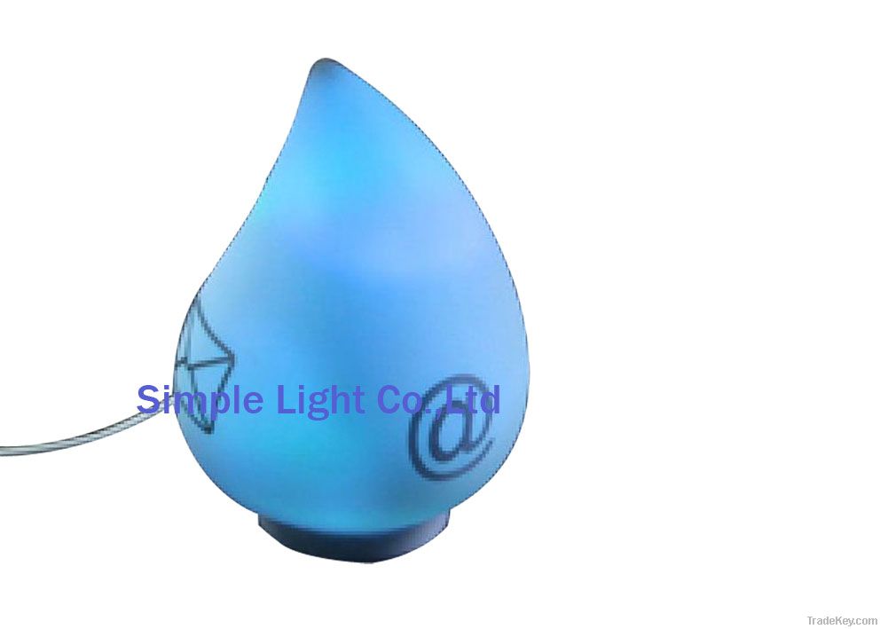 waterdrop shape USB Webmail Notifer