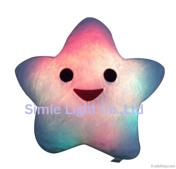 start shape LED cushion