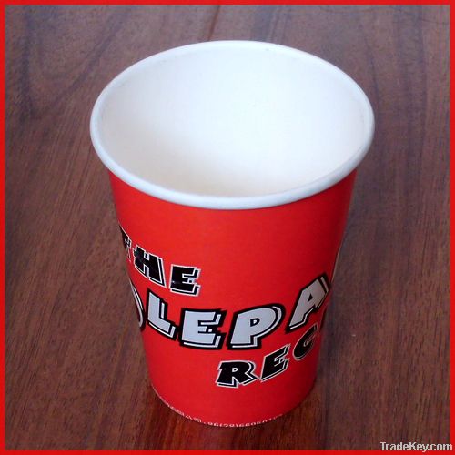 Nice printing 12oz Cold Drink Paper cup with flat lid