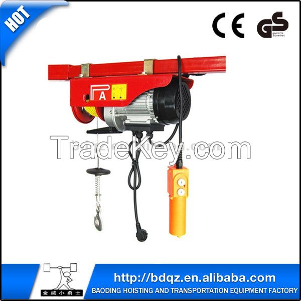 PA mini wire rope electric hoist explosion-proof electric hoist100kg e