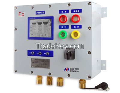 Tank level gauge for petrol station and fuel depot