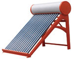 compact solar water heater