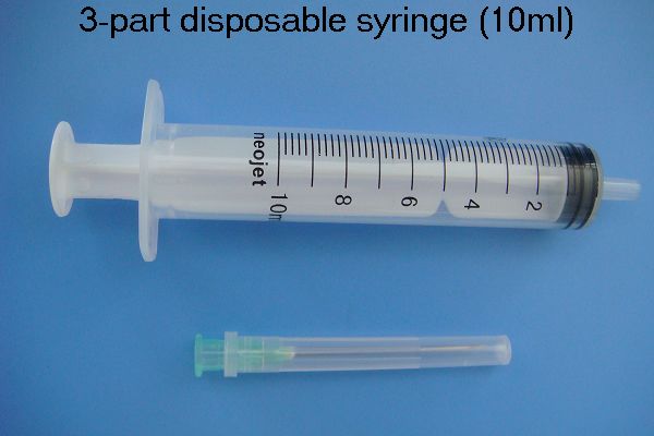 10ml disposable syringe