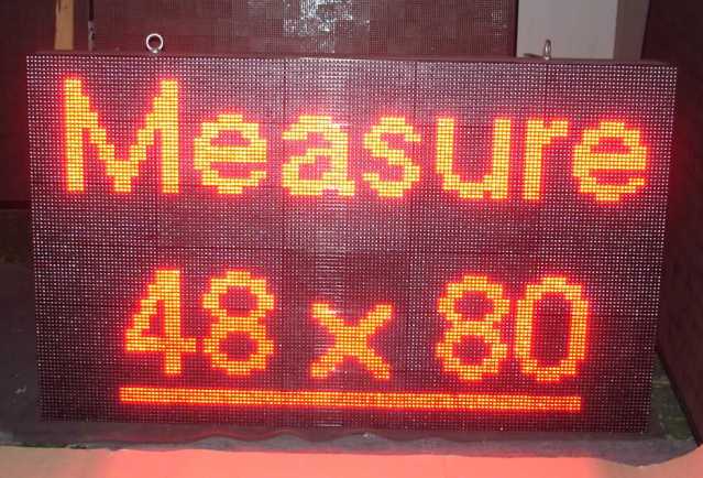 LED message board