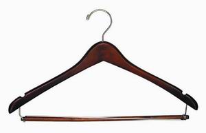 Hotel wooden hangers