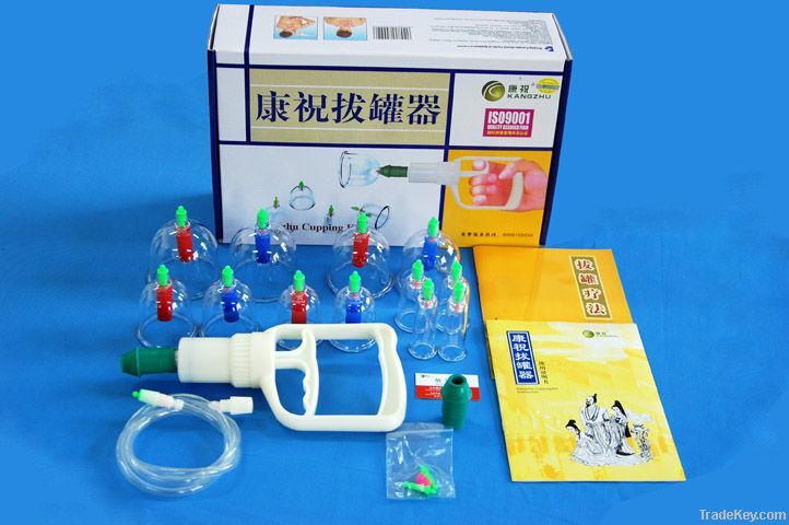 KangZhu Vacuum Cupping Apparatus Set 12 Cups