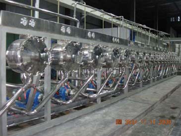 Tapioca starch processing liine