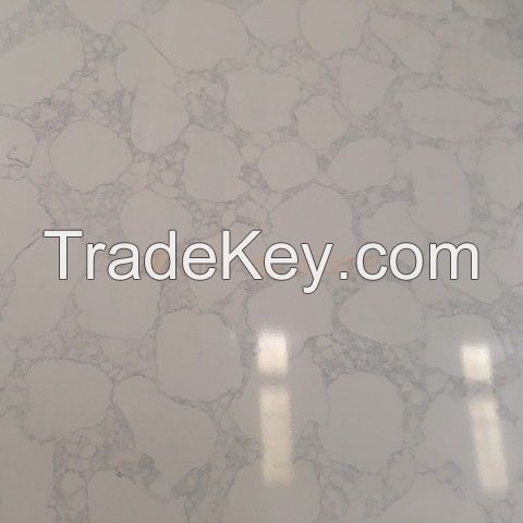 High Quality Quartz Solid Surface - Carrara Series