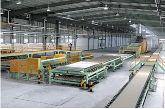 gypsum board machine