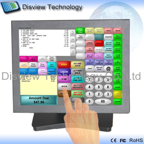 Factory outlets: ALL-In-One 15&quot; LCD Touch POS Terminal P15-A5