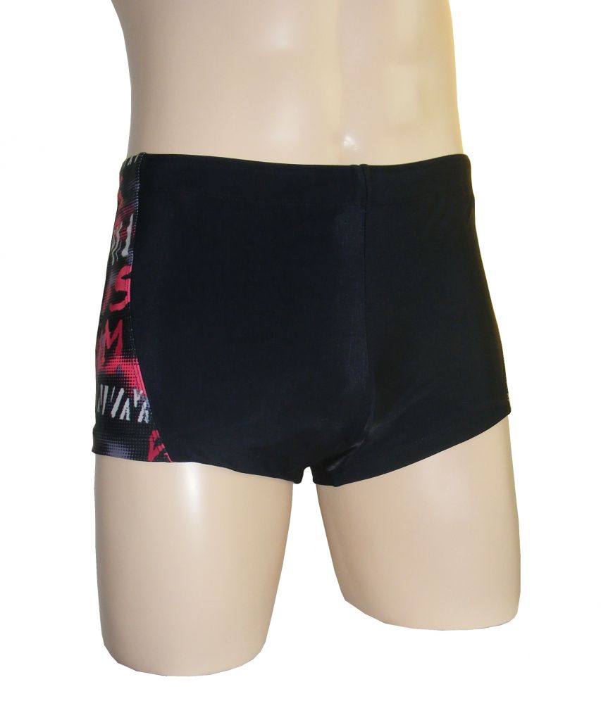 Fashion Men's boxer swim trunks-Classic swim shorts-sexy Men's boxer swinsuit#MU12004