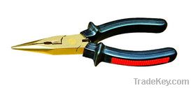 Copper alloy long nose pliers, handware hand tools