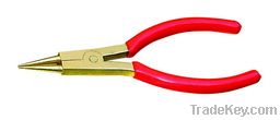 Copper alloy long nose pliers, handware hand tools