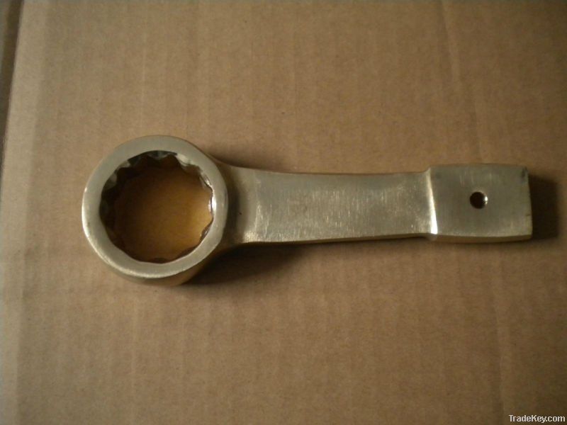 DIN7444 striking box wrench , slogging ring spanner , hand tools