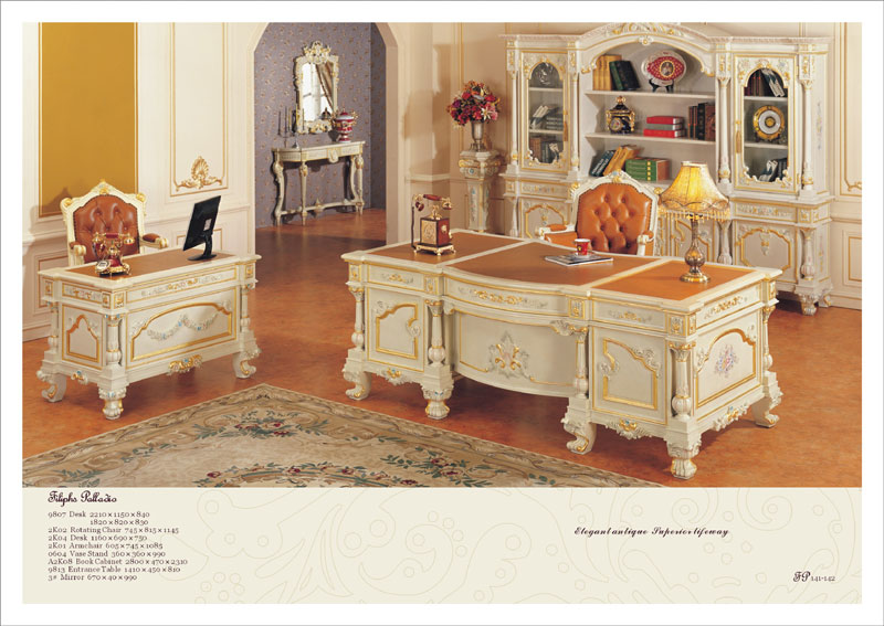 European classic home office furniture