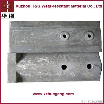 H&amp;G high chrome liners plate for ball mill