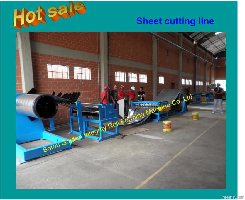 color steel slitting machine