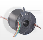 Through hole slip ring