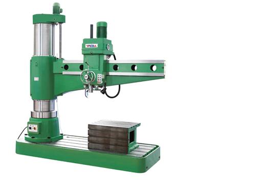 radial drill machine