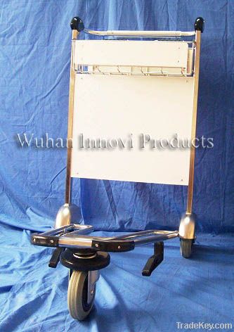 stainless steel airport trolley