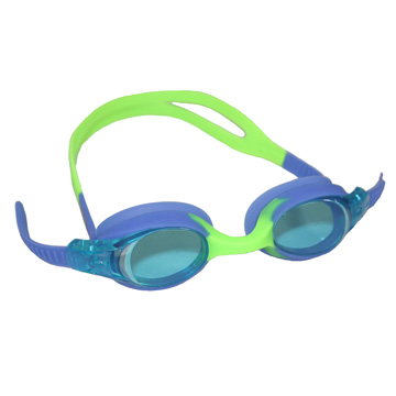 kid's one piece silicone swim goggle