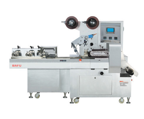 Flow Cutting And Wrapping Machine