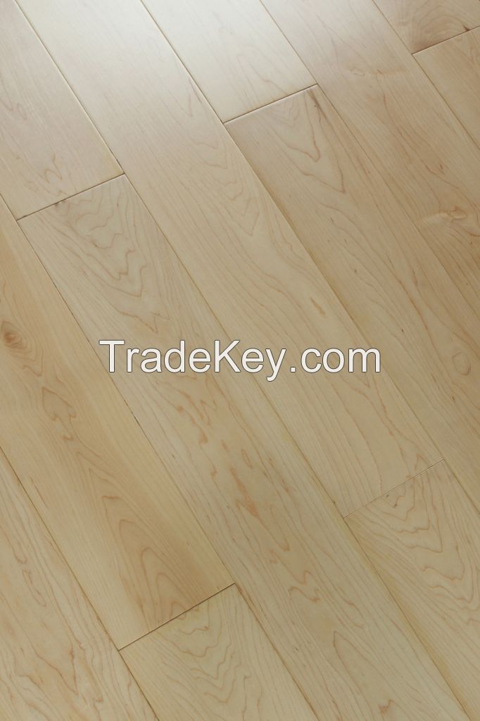 Maple engineered wood flooring factory supply