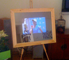 Magic Mirror LCD TV