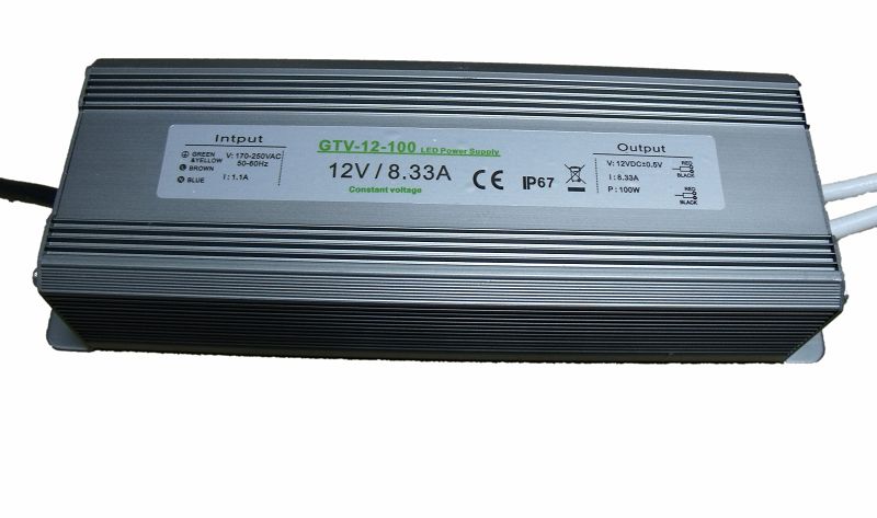 12V 100W diamond LED power supply