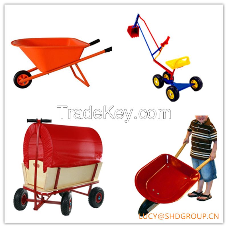 kids Chirldren Baby Wheelbarrow Excavator Digger Wagon Cart Toy