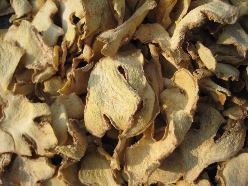 dried ginger slice