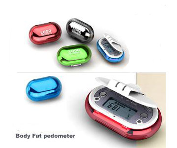 Pedometer with Body Fat Monitor