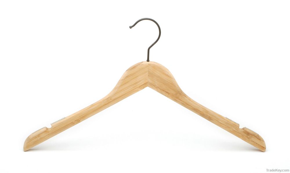 Bamboo flat top hanger