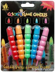 Item 1105# Color Flame Candles