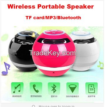 Wireless Bluetooth Speakers Portable Mini Card Speaker Hansfree Calls Subwoofer For Iphone/Ipad/tablets 