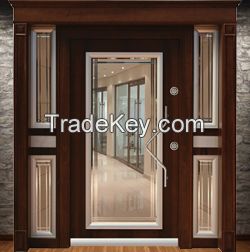 Security steel door