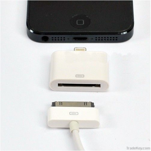 Lightning 8 Pin to 30 Pin Adapter For iphone5 mini ipad