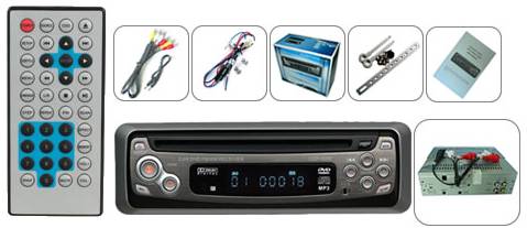 Car DVD Player with MPEG4 and USB